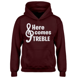 Youth Here Comes Treble Kids Hoodie