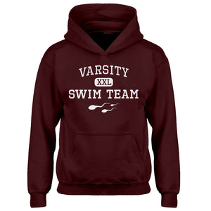 Youth Varsity Swim Team Kids Hoodie