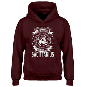 Youth Sagittarius Astrology Zodiac Sign Kids Hoodie