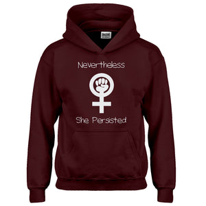 Hoodie Nevertheless She Persisted Kids Hoodie