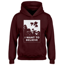 Youth I Want to Believe Super Girls Kids Hoodie