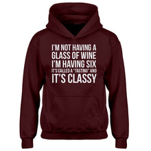Youth Its Called a Tasting and It's Classy Kids Hoodie