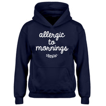 Hoodie Allergic to Mornings Kids Hoodie