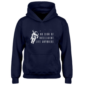 Hoodie No Sign of Intelligent Life Kids Hoodie