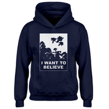 Youth I Want to Believe Super Girls Kids Hoodie