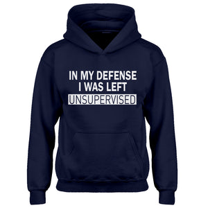 Hoodie In My Defense Kids Hoodie