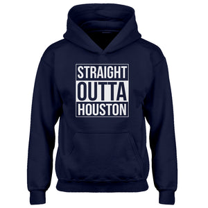 Youth Straight Outta Houston Kids Hoodie