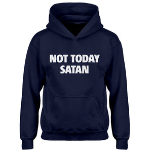 Youth Not Today Satan Kids Hoodie