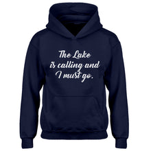 Hoodie The Lake is Calling and I must Go Kids Hoodie