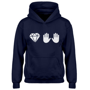 Youth DIAMOND HANDS Kids Hoodie