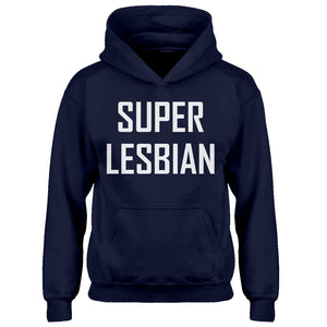 Youth Super Lesbian Kids Hoodie