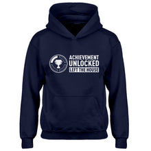 Youth Achievement Unlocked Left The House Kids Hoodie