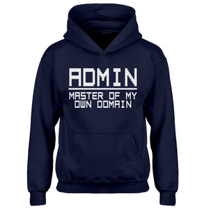 Hoodie Admin Master of my Domain Kids Hoodie