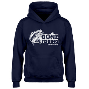 Hoodie Gone Fishin Kids Hoodie