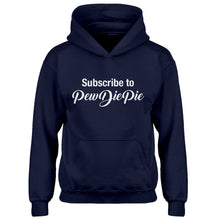 Youth Subscribe to PewDiePie Kids Hoodie