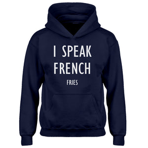 Hoodie I Speak French Fries Kids Hoodie