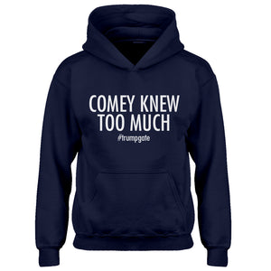 Hoodie Comey Knew Too Much Kids Hoodie