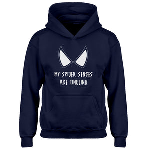 Youth My Spider Senses are Tingling Kids Hoodie