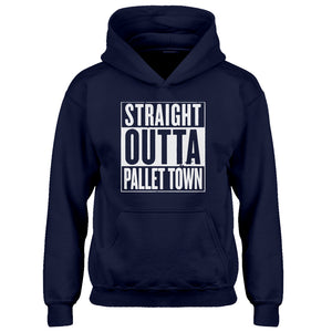Hoodie Straight Outta Pallet Town Kids Hoodie