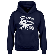 Youth Merry Rex-Mas Kids Hoodie