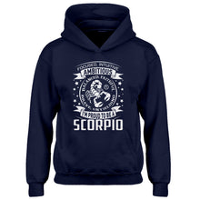 Youth Scorpio Astrology Zodiac Sign Kids Hoodie