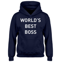 Youth World's Best Boss Kids Hoodie