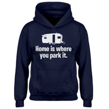 Youth Home is Where you Park it Kids Hoodie