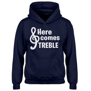 Youth Here Comes Treble Kids Hoodie
