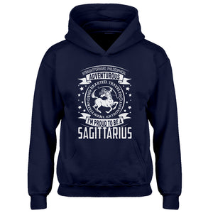 Youth Sagittarius Astrology Zodiac Sign Kids Hoodie