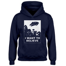 Youth I Want to Believe Star Ship Kids Hoodie