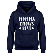 Hoodie Momma Knows Best Kids Hoodie