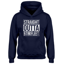 Youth Straight Outta Starfleet Kids Hoodie