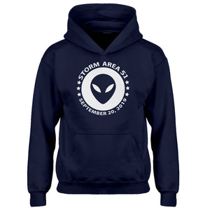 Youth Storming Area 51 Kids Hoodie