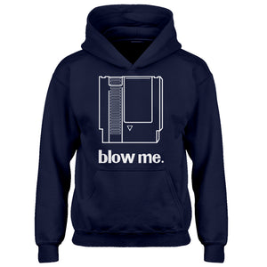 Hoodie Blow Me Game Cartridge Kids Hoodie