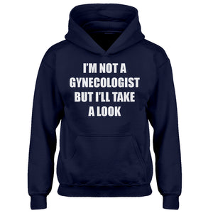 Youth I'm not a Gynecologist Kids Hoodie