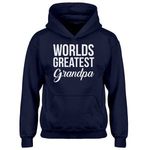 Youth World's Greatest Grandpa Kids Hoodie