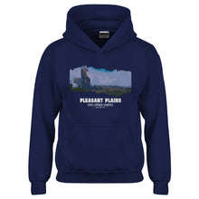 Youth Pleasant Plains Fine Lumber Sawmill Kids Hoodie