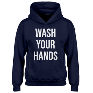 Youth WASH YOUR HANDS Kids Hoodie