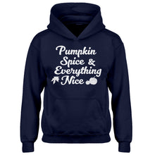 Youth Pumpkin Spice and Everything Nice Kids Hoodie