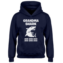 Youth Grandma Shark Kids Hoodie