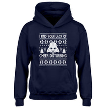 Hoodie I Find Your Lack of Cheer Disturbing Kids Hoodie