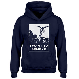 Youth I Want to Believe Shinigami Kids Hoodie