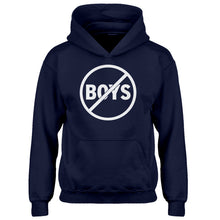 Youth No Boys Kids Hoodie