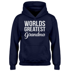 Youth World's Greatest Grandma Kids Hoodie