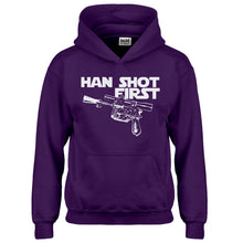 Hoodie Han Shot First Kids Hoodie