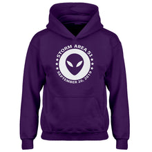 Youth Storming Area 51 Kids Hoodie