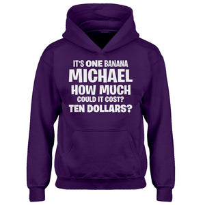 Youth Its ONE BANANA Michael Kids Hoodie