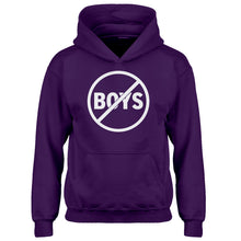 Youth No Boys Kids Hoodie