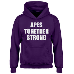Youth APES TOGETHER STRONG Kids Hoodie