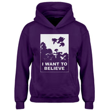 Youth I Want to Believe Super Girls Kids Hoodie